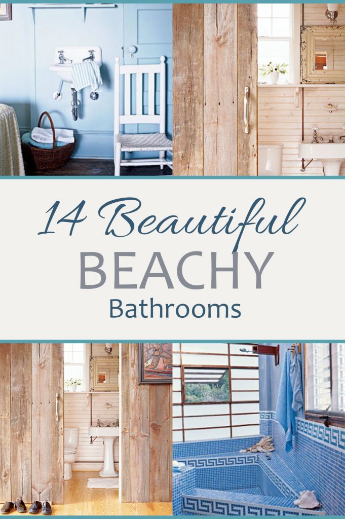 14 Beautiful Beachy Bathrooms | Sand Between My Piggies- Beach ...