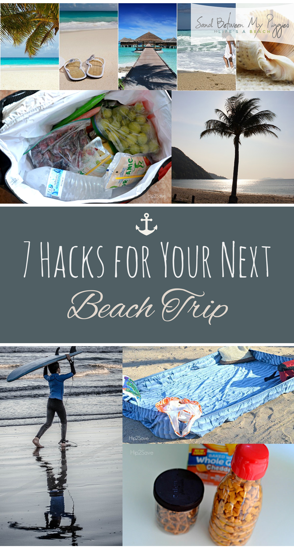 7 Hacks for Your Next Beach Trip Sand Between My Piggies Beach